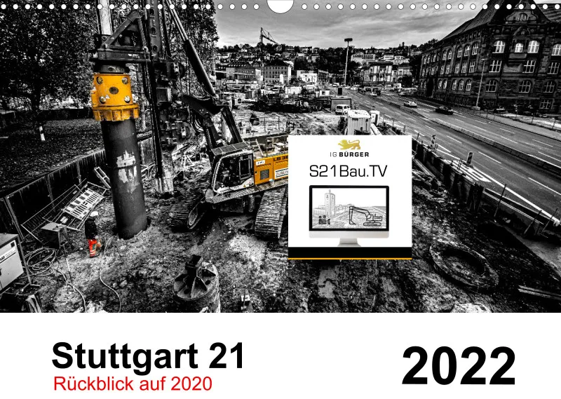 Stuttgart 21 Rückblick auf 2020 - A3 2020