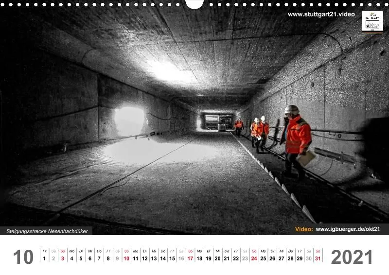 Stuttgart 21 Videokalender 2021