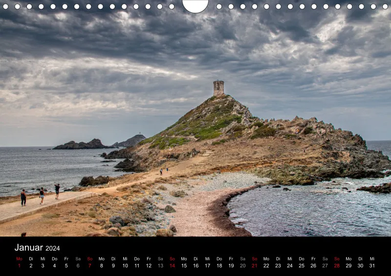 Fotokalender Korsika 2023 A4