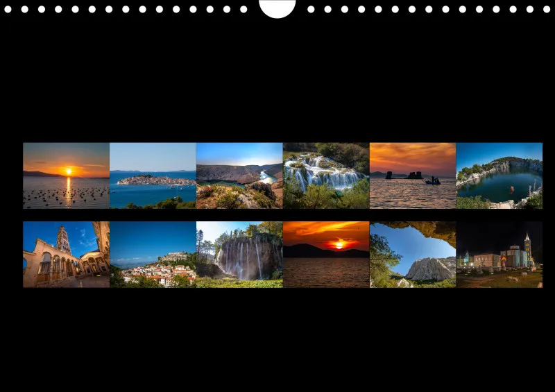 Fotokalender Kroatien 2024 A4