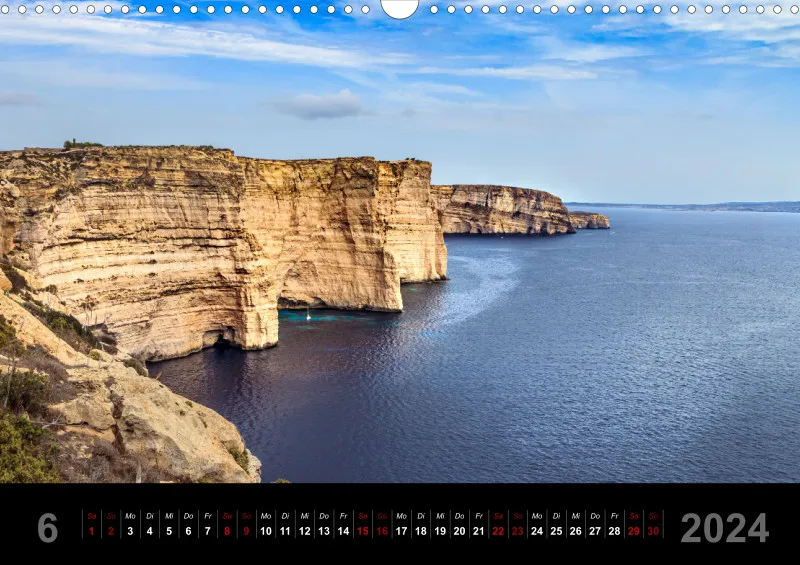 Fotokalender Malta 2024 A3