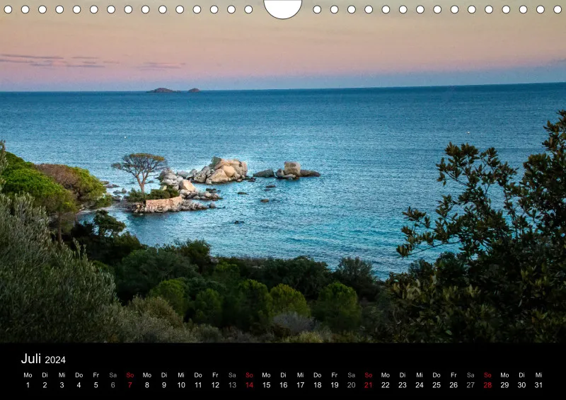 Fotokalender Korsika 2023 A4
