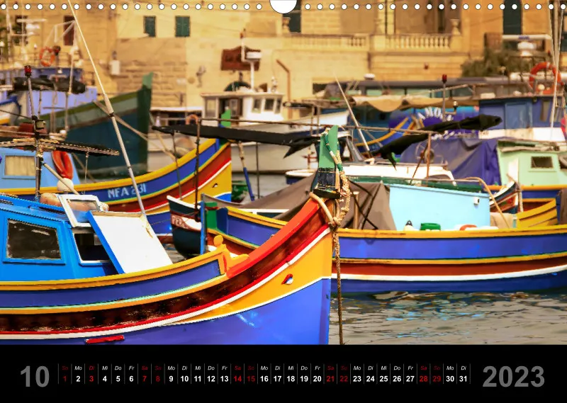 Fotokalender Malta 2023 A3