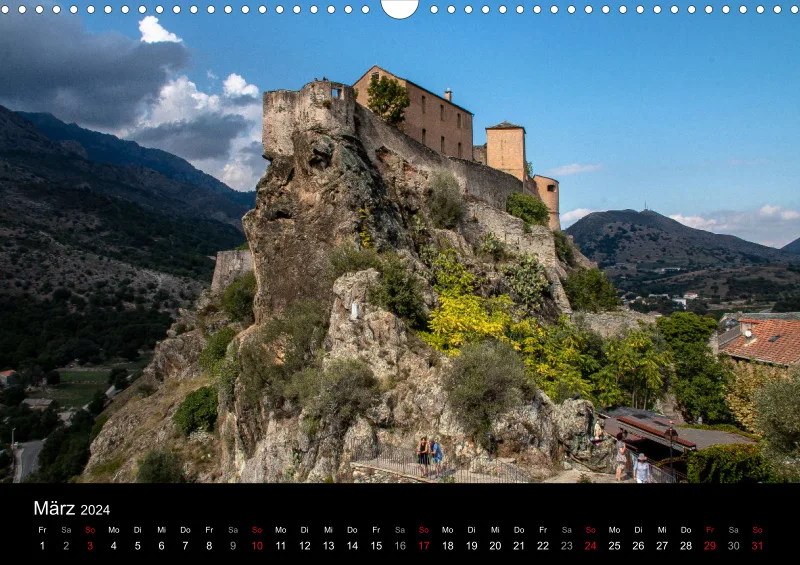 Fotokalender Korsika 2023 A3