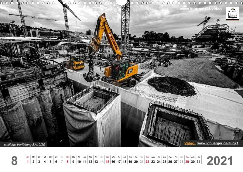 Stuttgart 21 Videokalender 2021