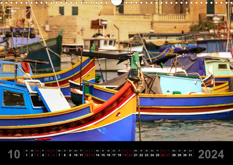 Fotokalender Malta 2024 A3