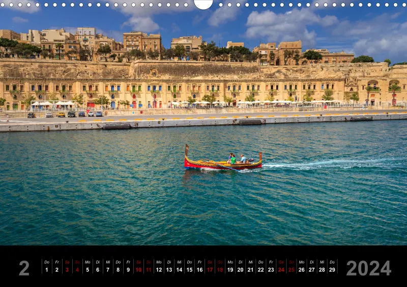 Fotokalender Malta 2024 A3