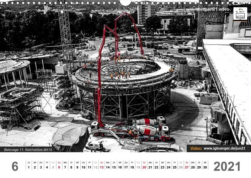 Stuttgart 21 Videokalender 2021