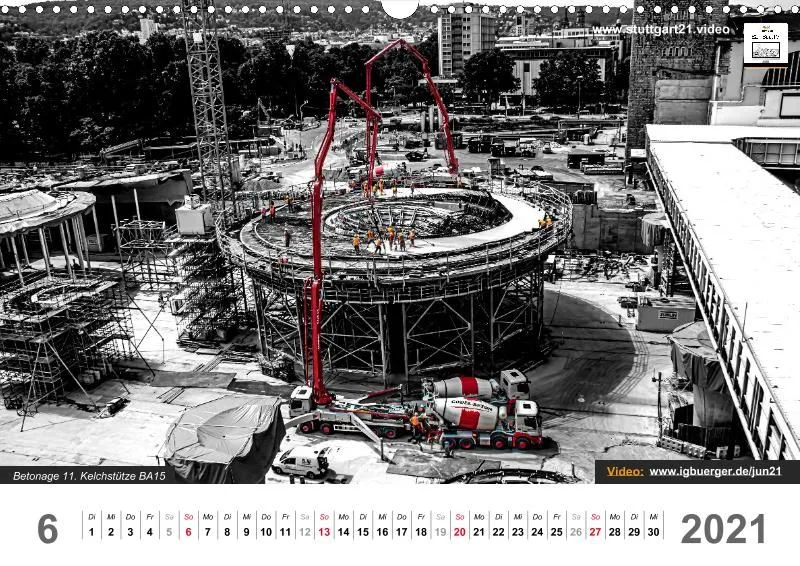 Stuttgart 21 Videokalender 2021