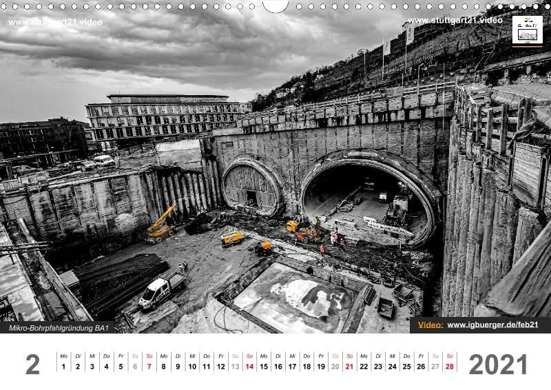 Stuttgart 21 Videokalender 2021