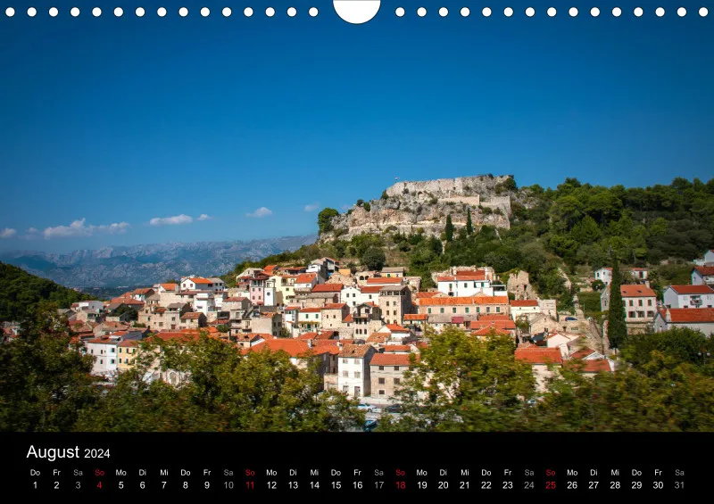 Fotokalender Kroatien 2024 A4