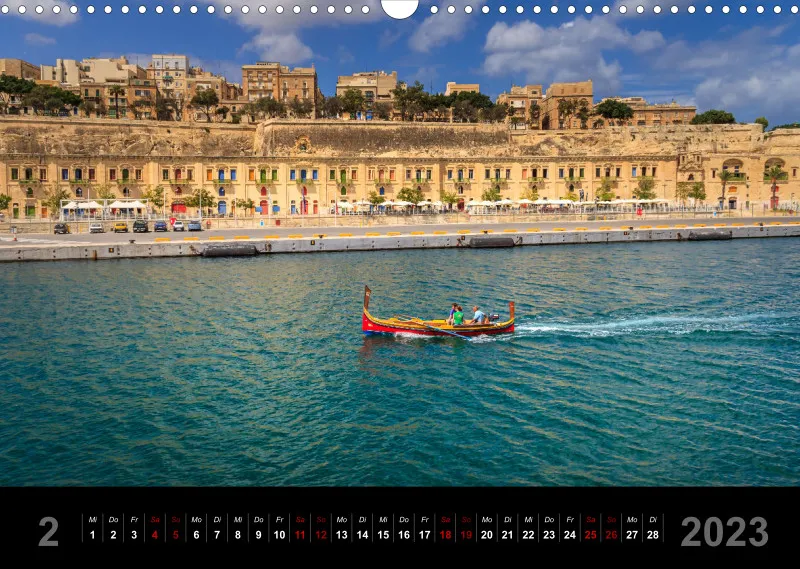 Fotokalender Malta 2023 A3