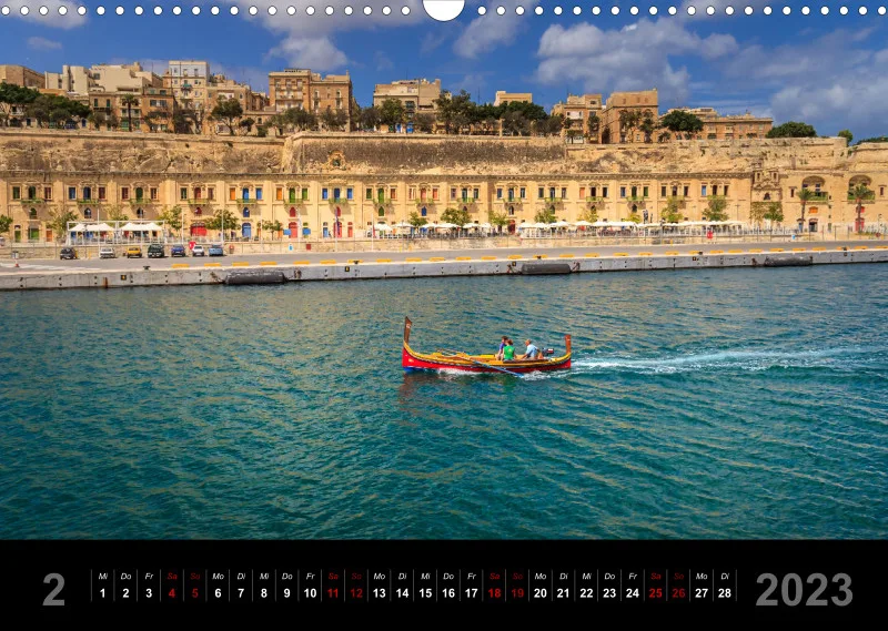 Fotokalender Malta 2023 A3
