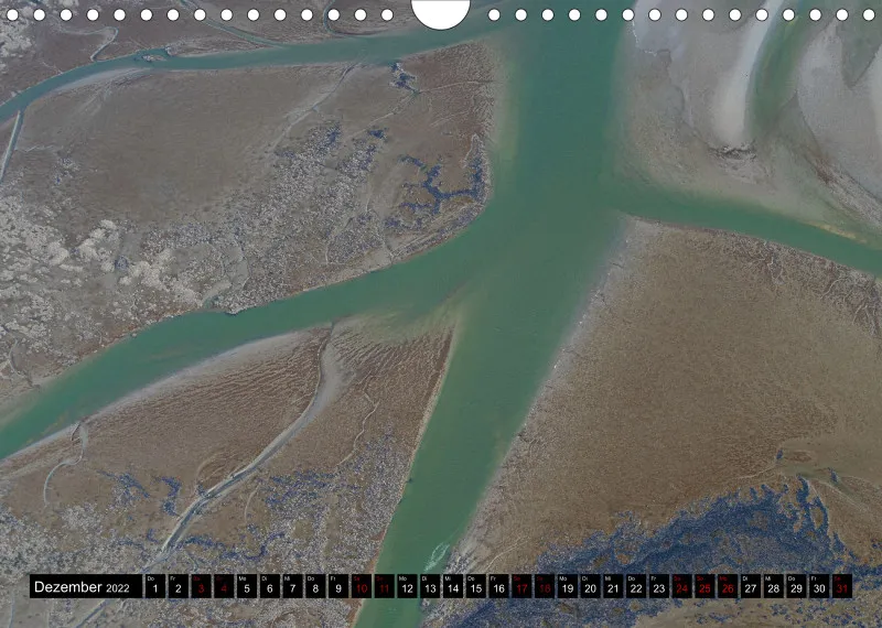 Ostfriesisches Wattenmeer Kalender 2022 (A4)