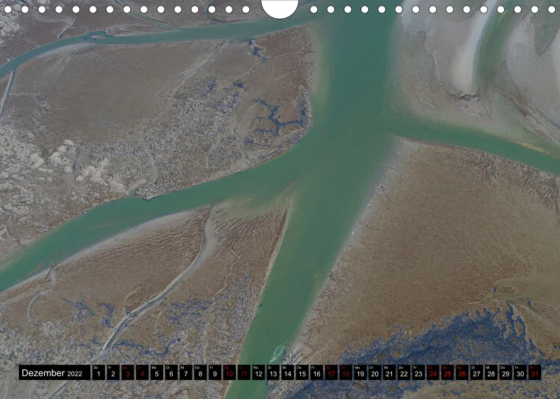 Ostfriesisches Wattenmeer Kalender 2022 (A4)