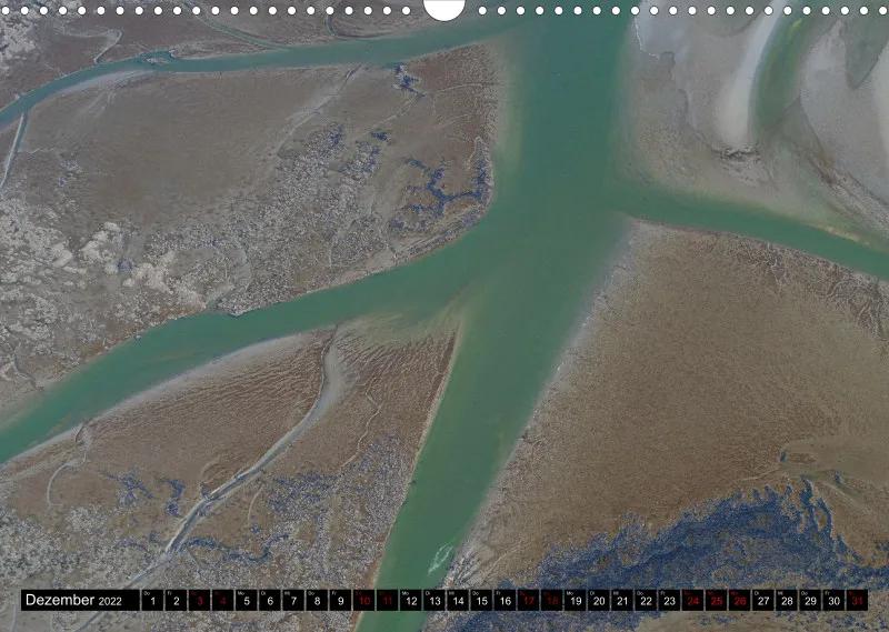 Ostfriesisches Wattenmeer Kalender 2022 (A3)