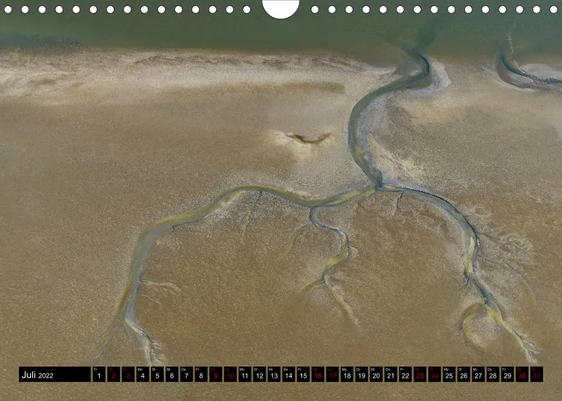 Ostfriesisches Wattenmeer Kalender 2022 (A4)