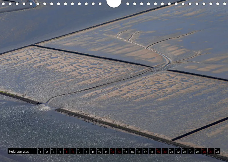 Ostfriesisches Wattenmeer Kalender 2022 (A4)