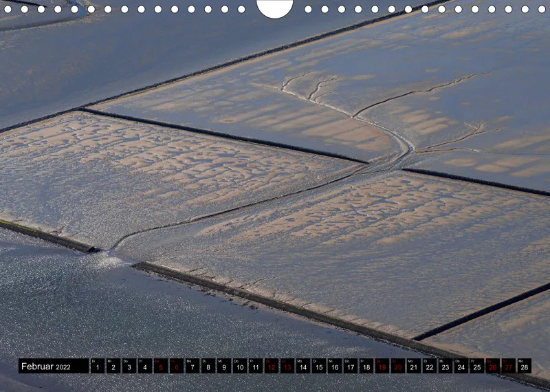 Ostfriesisches Wattenmeer Kalender 2022 (A4)