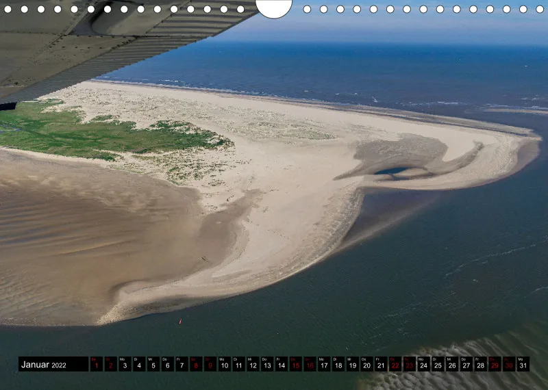 Ostfriesisches Wattenmeer Kalender 2022 (A4)