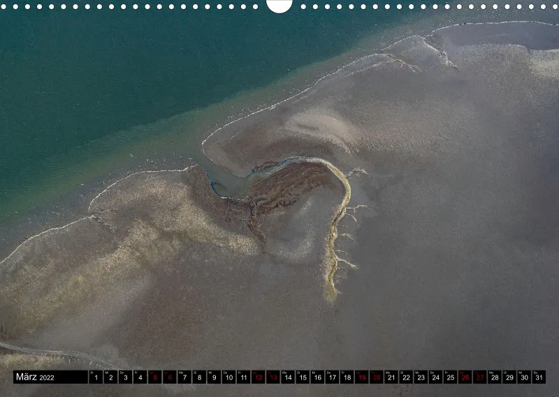 Ostfriesisches Wattenmeer Kalender 2022 (A3)