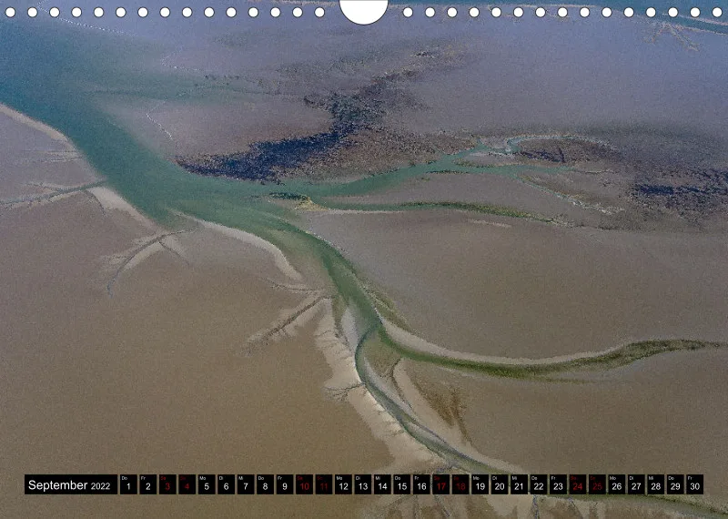 Ostfriesisches Wattenmeer Kalender 2022 (A4)