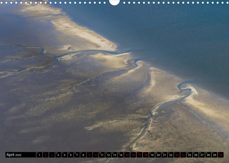 Ostfriesisches Wattenmeer Kalender 2022 (A3)