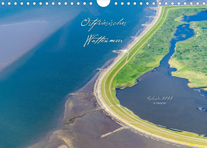 Ostfriesisches Wattenmeer Kalender 2022 (A4)