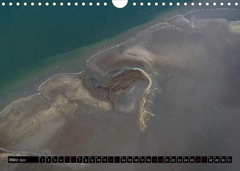 Ostfriesisches Wattenmeer Kalender 2022 (A4)