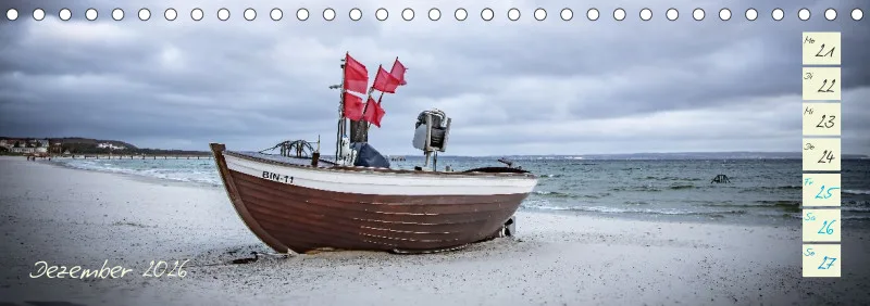 Tischkalender Rügen 2026