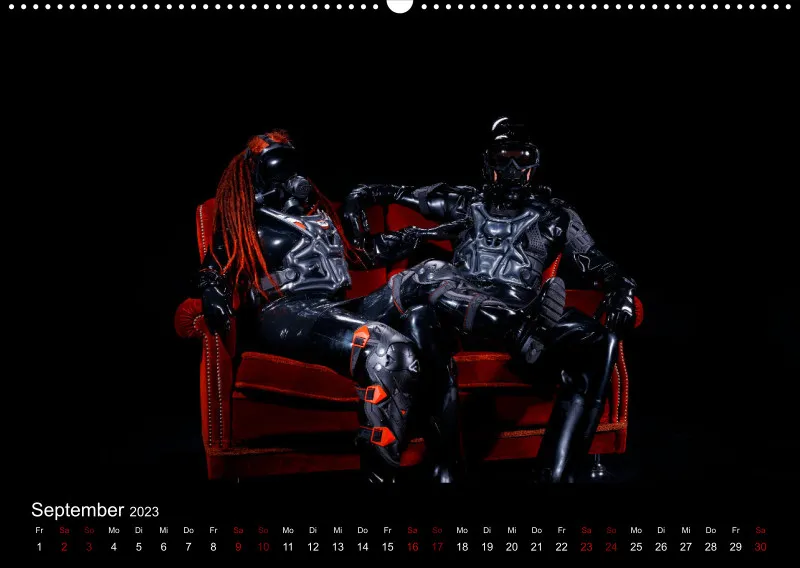 Latex Kalender A2 quer