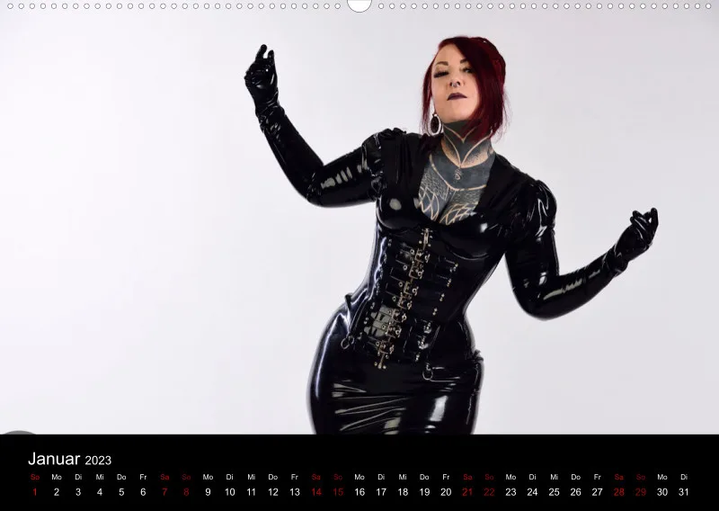 Latex Kalender A2 quer
