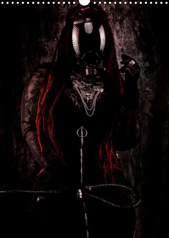 Gasmask Goddes A4 hoch