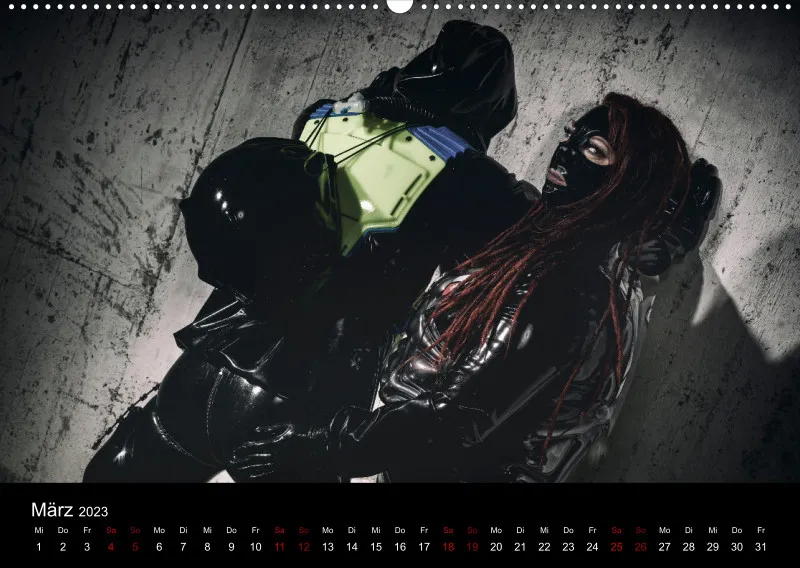 Latex Kalender A2 quer