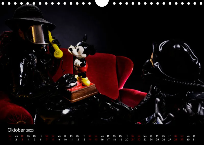 Latex Kalender A4 quer