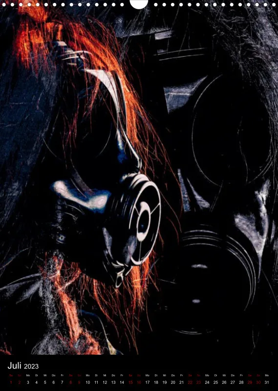 Gasmask Goddes A4 hoch