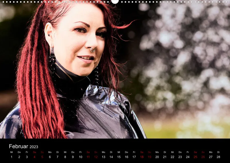Latex Kalender A2 quer