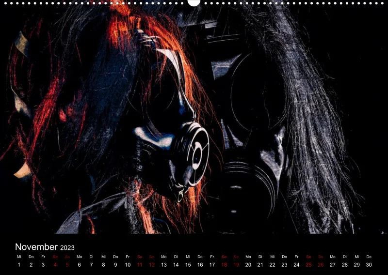 Latex Kalender A2 quer