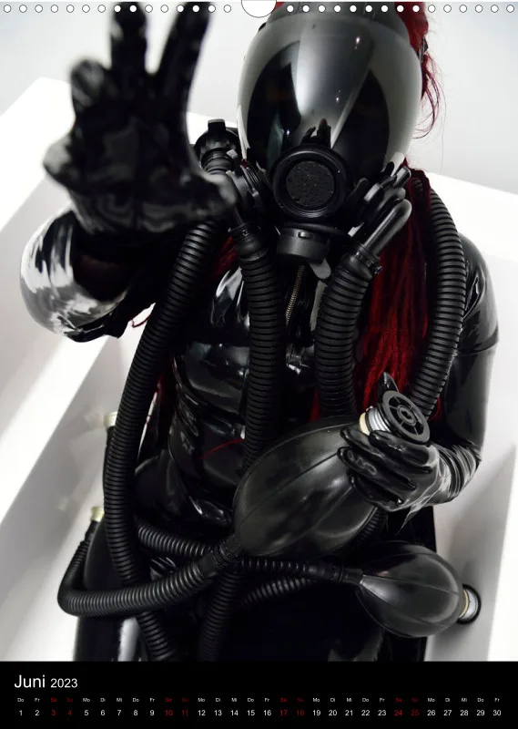 Gasmask Goddes A4 hoch