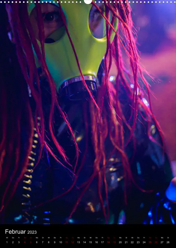 Gasmask Goddes A2 hoch