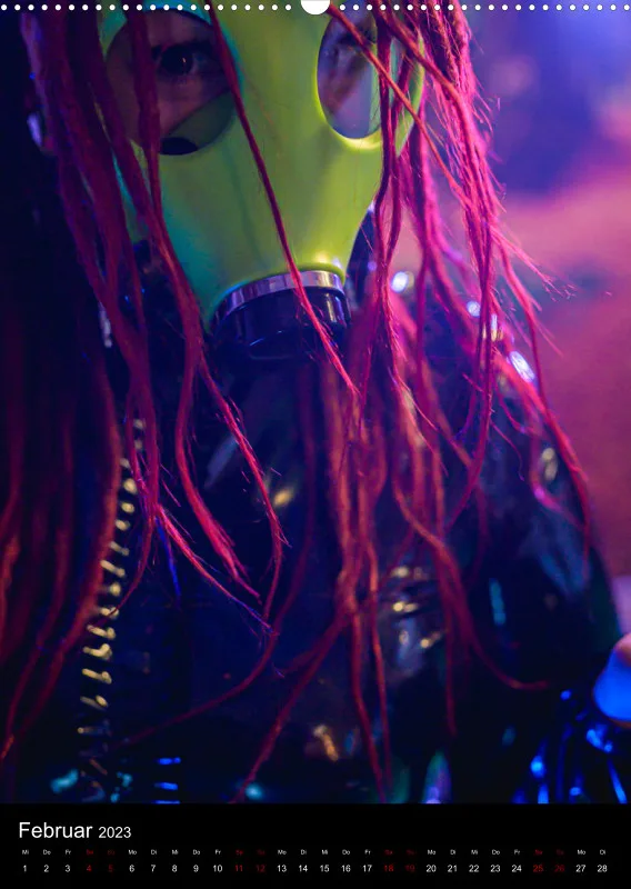 Gasmask Goddes A2 hoch