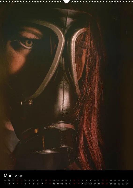 Gasmask Goddes A2 hoch
