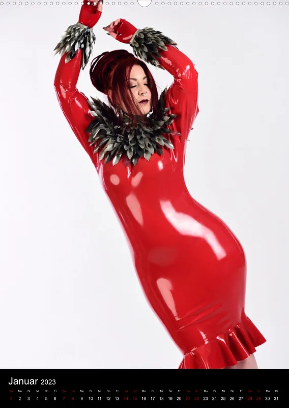 Latex Kalender A2 hoch