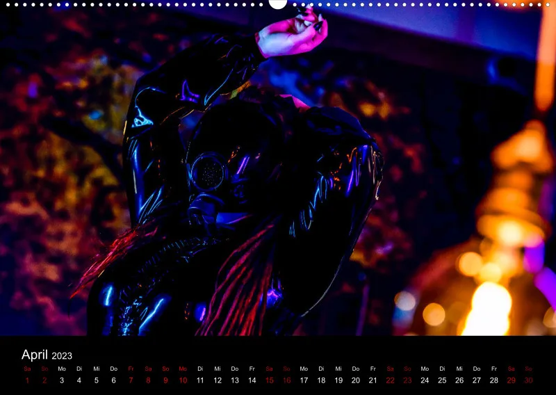 Latex Kalender A2 quer