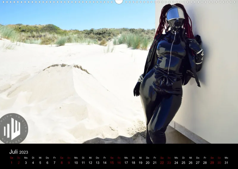Latex Kalender A2 quer