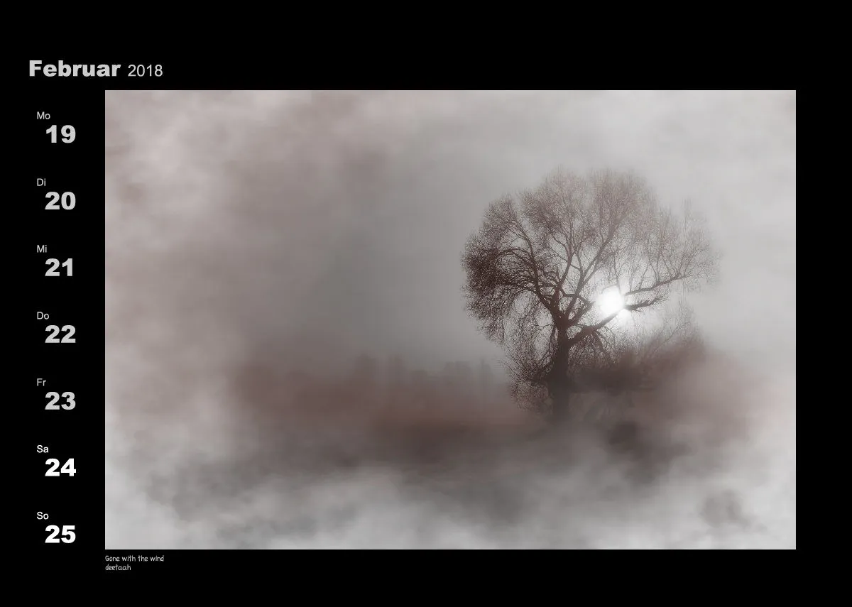 Lumixforum-Wochenkalender 2018