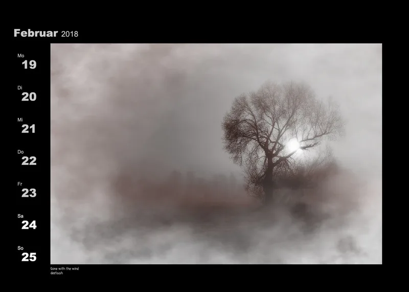 Lumixforum-Wochenkalender 2018