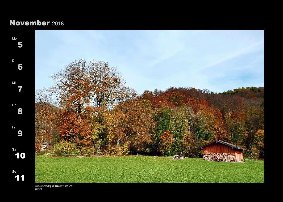 Lumixforum-Wochenkalender 2018
