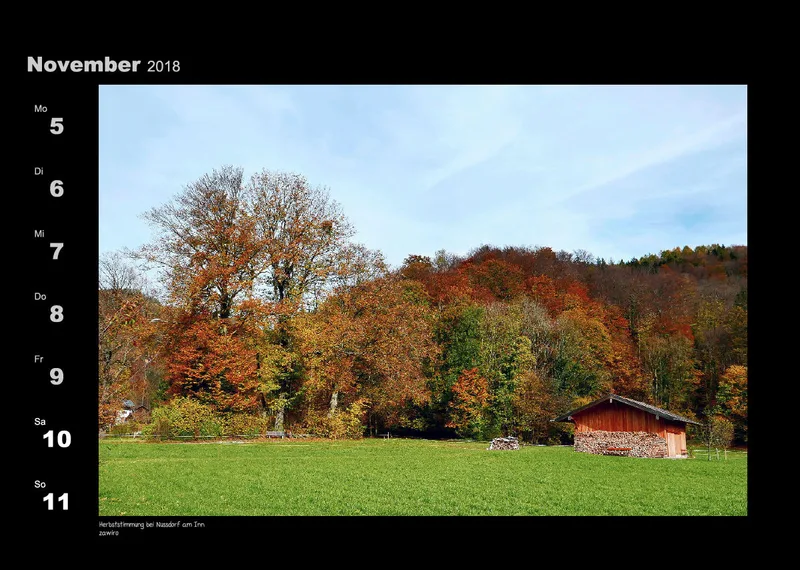 Lumixforum-Wochenkalender 2018