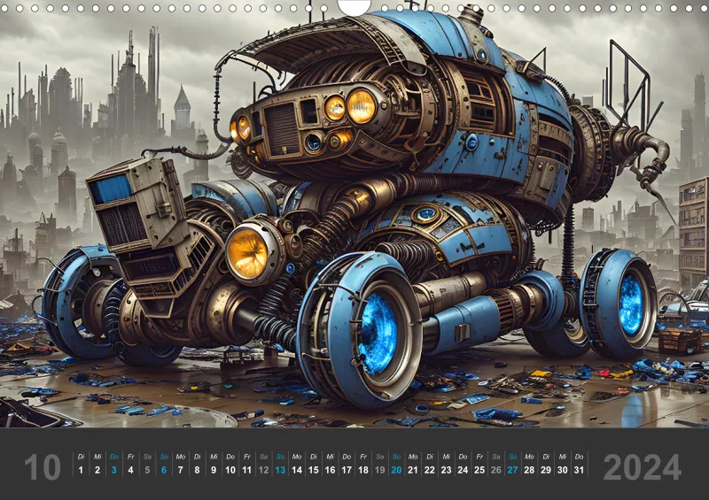 Futuristische Schrottplätze 2024